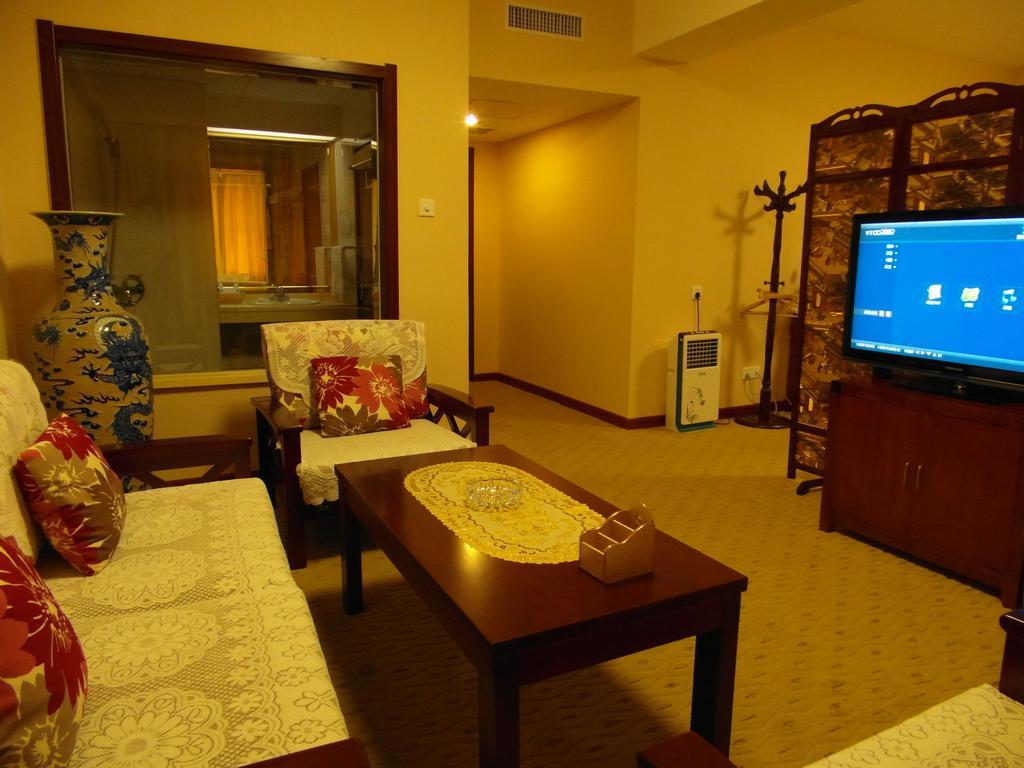 Tianjin Jinma Hotel Bagian luar foto